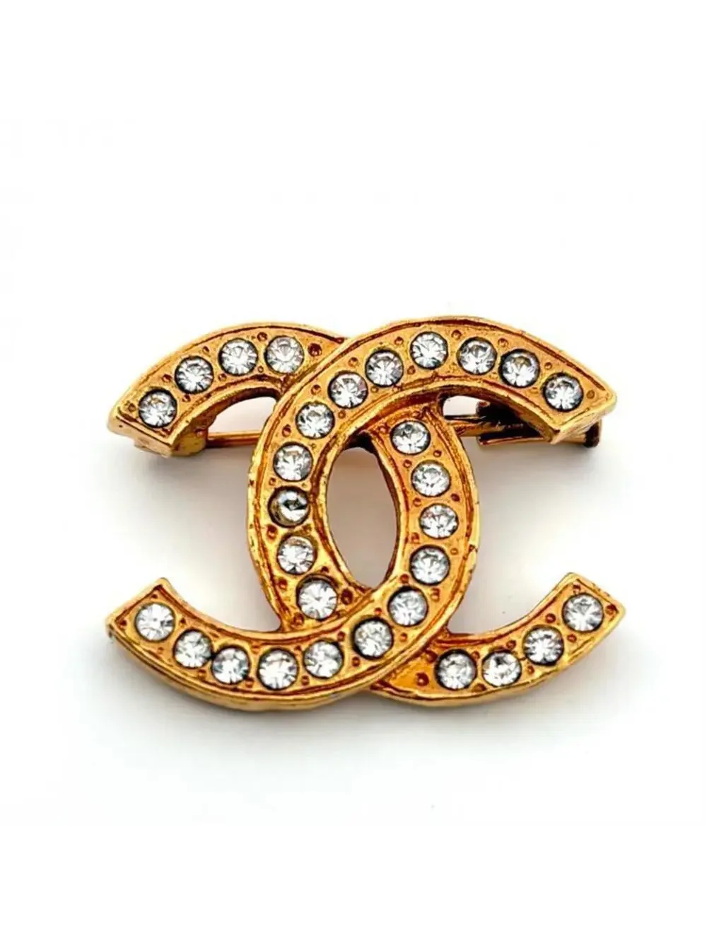 Chanel Cc Logo Brooch Metal #234139C66B